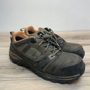 Red Wing Irish Setter Steel Toe Shoes Low Ankle Boots Work Womens Size US 9.5 B